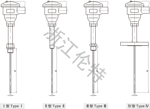 无套管式热电偶（阻）