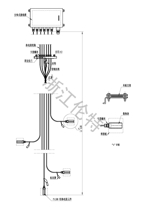 储罐多点热电阻